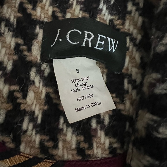 JCREW Wool Jacket size 8 - Picture 3 of 3